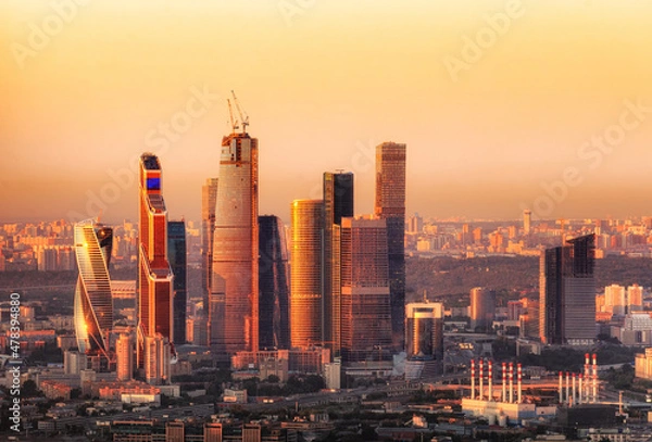 Fototapeta Moscow city