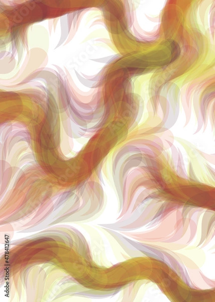Fototapeta Abstract Perlin Noise Geometric Pattern generative computational art illustration