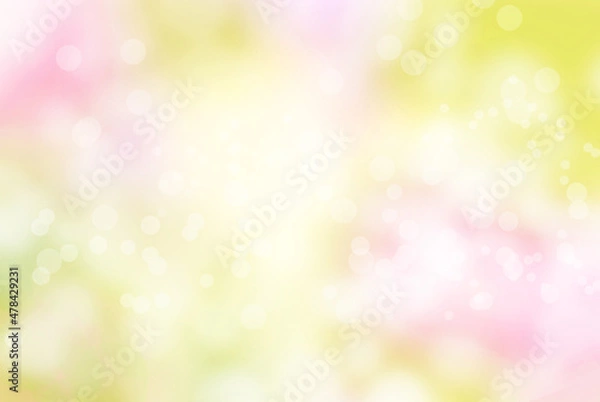 Obraz 癒しカラーの明るい背景 暖色