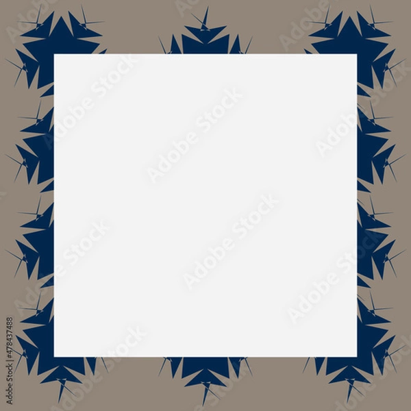 Obraz frame with stars