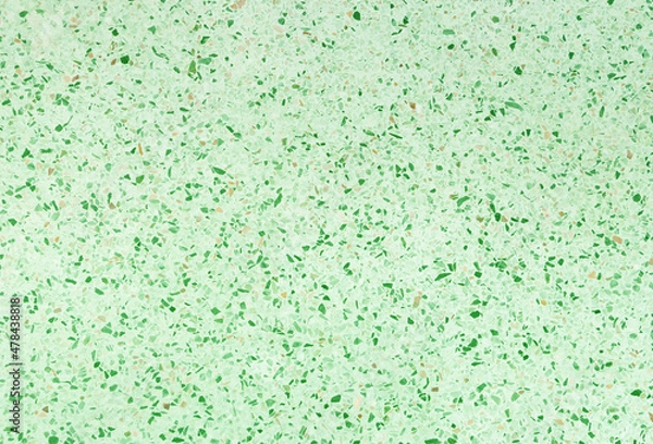 Fototapeta terrazzo flooring or marble green. polished stone texture beautiful for background pattern wall and color beautiful with copy space add text