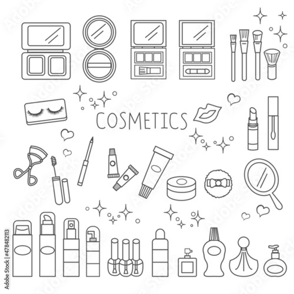 Fototapeta コスメセット