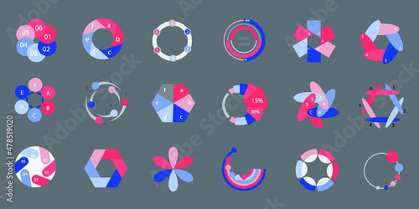 Fototapeta Modern design template, vector eps