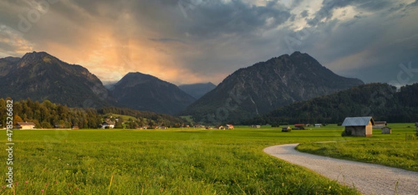 Obraz Oberstdorfer Blick