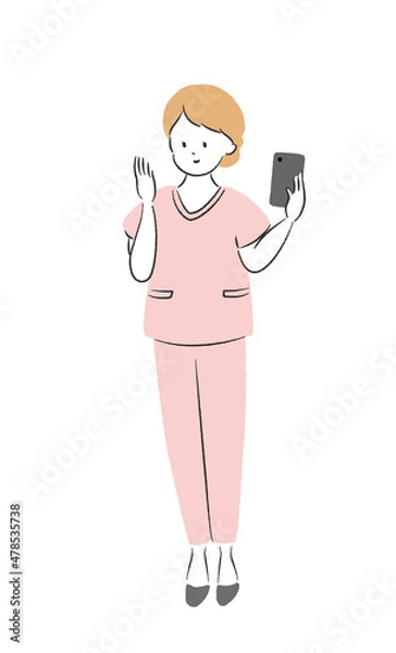 Obraz エステセラピスト　スマホ