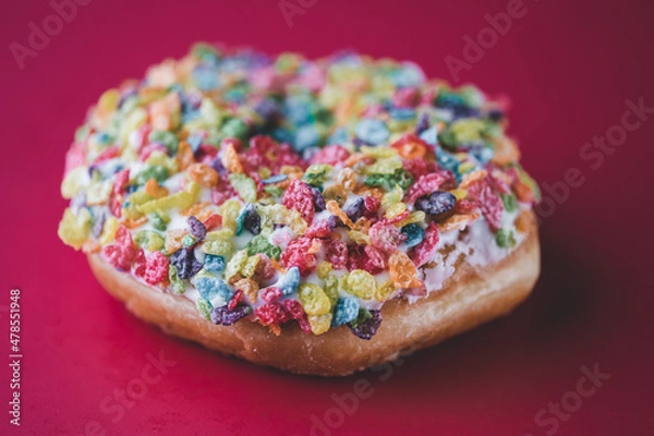 Obraz Fruity Pebbles Donut
