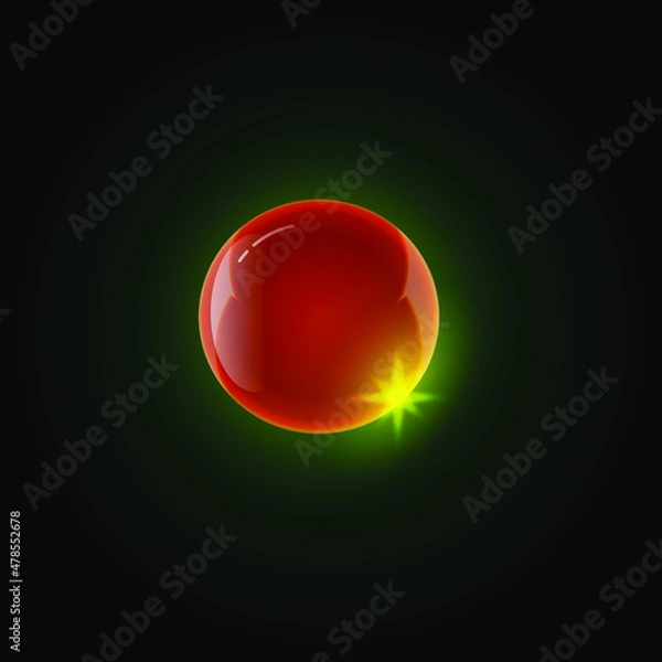 Obraz glass magic ball, decoration