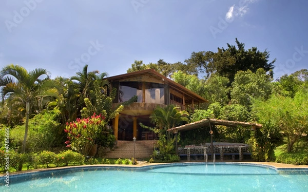 Obraz tropical hotel