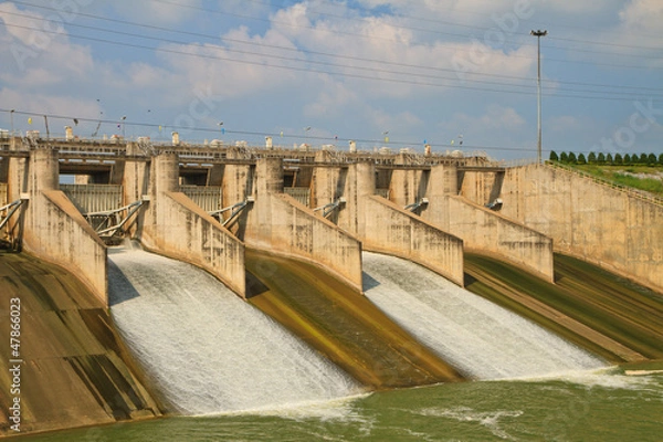 Fototapeta PASAK Dam.