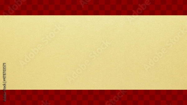 Obraz Oriental background material using gold leaf