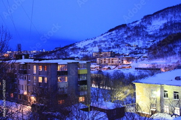 Fototapeta Evening City