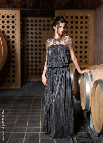 Fototapeta Ragazza Vino