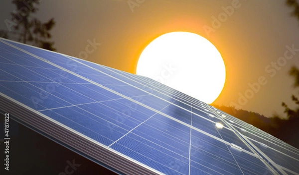 Obraz Solaranlage