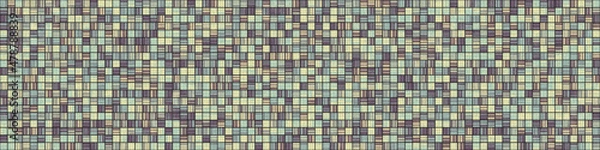 Fototapeta Abstract Geometric Pattern generative computational art illustration
