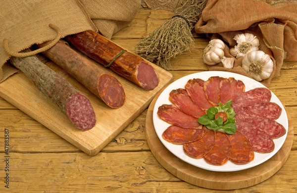 Obraz lomo de bellota