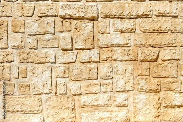 Obraz Background of stone wall texture