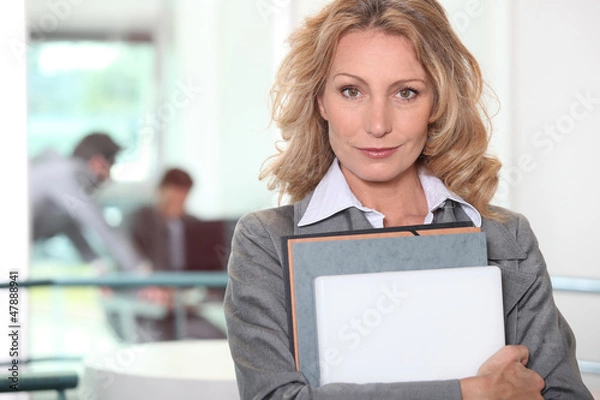 Obraz A confident businesswoman