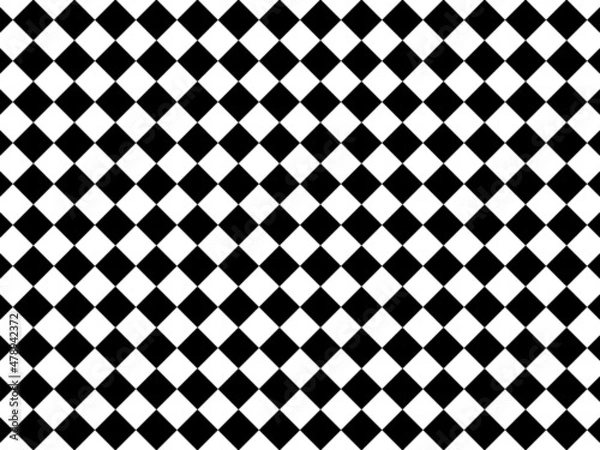 Fototapeta 市松襷　シームレスな和柄の背景のベクターイラスト