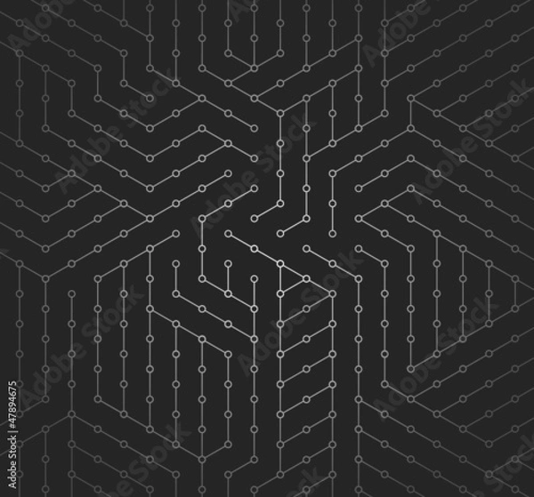 Obraz technical vector background