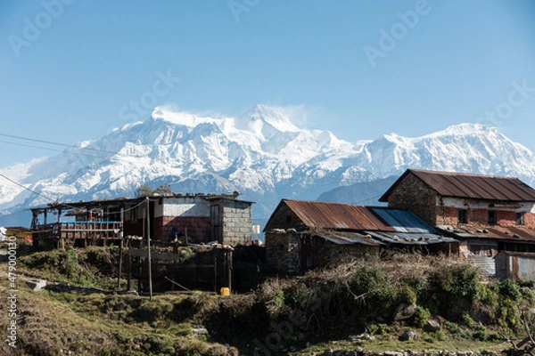 Fototapeta Sarangkot mountainview