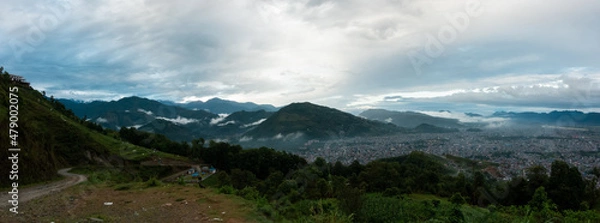 Obraz Clouds over Pokhara 8 