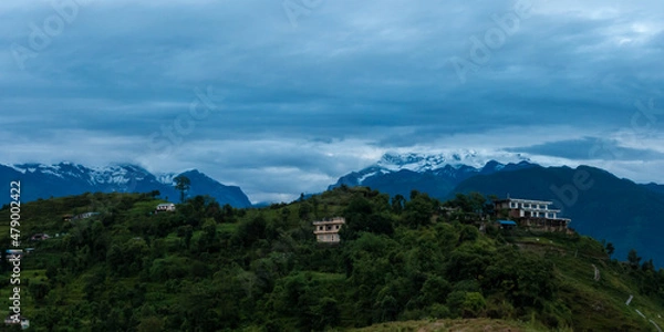 Obraz Clouds over Pokhara 2