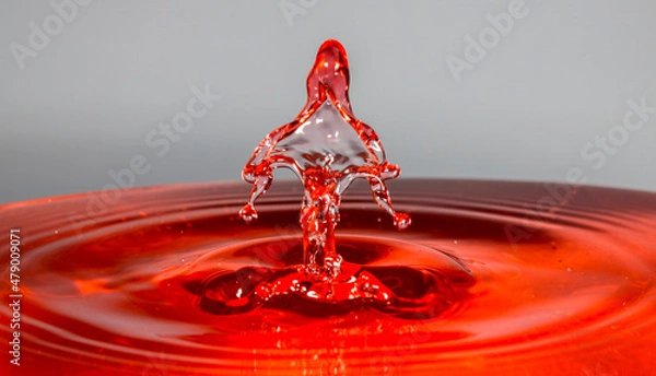 Fototapeta water drop splashing