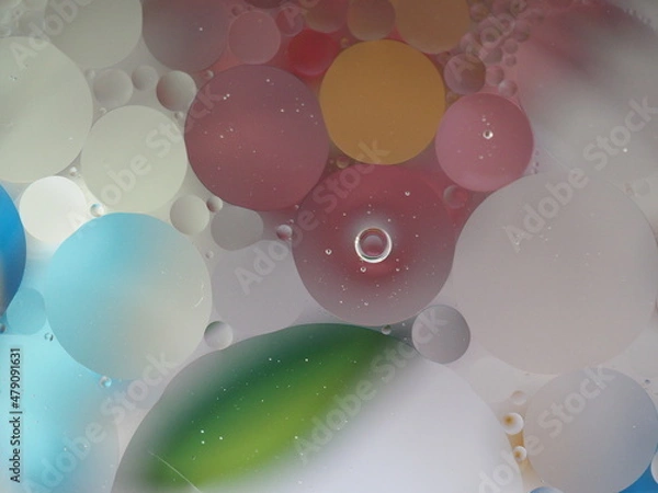 Obraz bubbles of the water