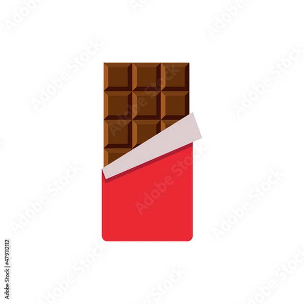 Obraz chocolate bar clipart design vektor