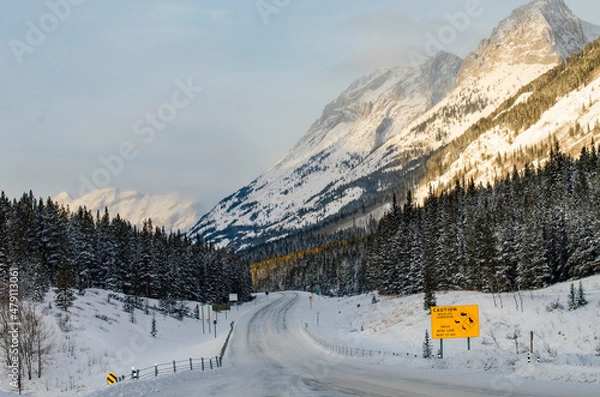 Obraz Mountains at Sunset