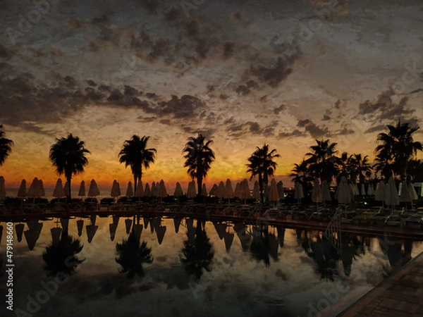 Fototapeta tropical summer