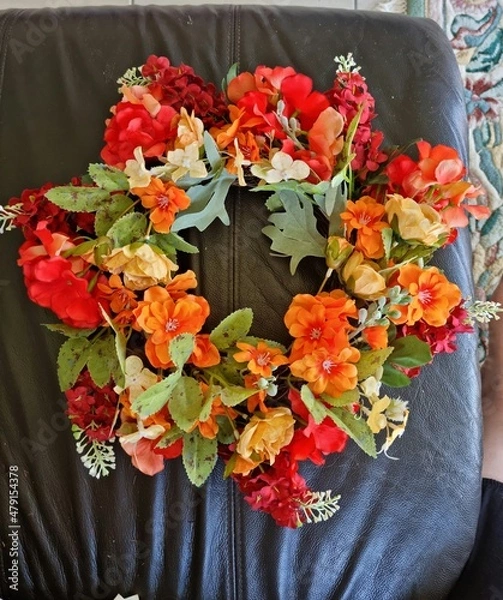 Fototapeta Fall Wreath