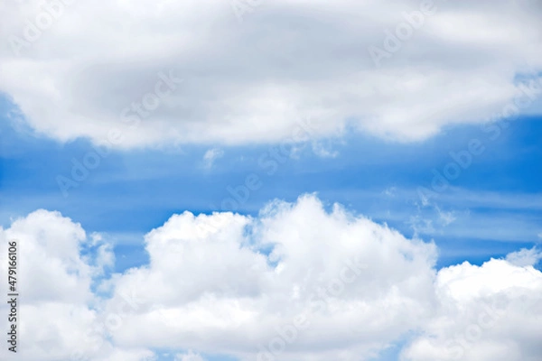 Obraz blue sky and clouds