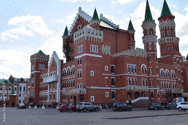 Obraz Building. Towers. Castle