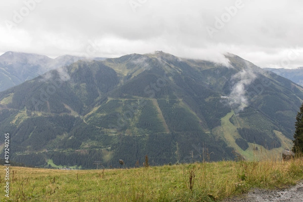 Obraz hiking in the mountains