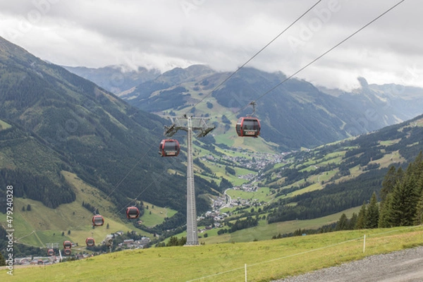 Obraz hiking in the mountains