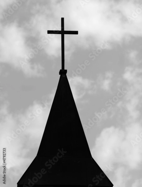 Obraz Steeple Silhouette