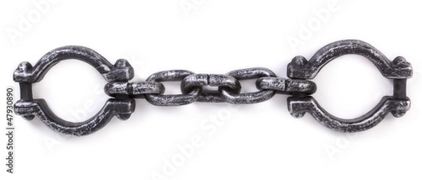 Fototapeta stare kajdanki