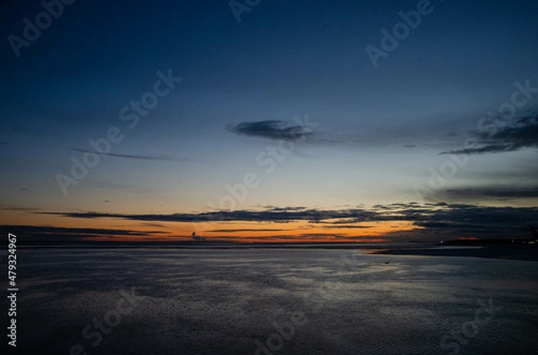 Obraz sunset over the sea