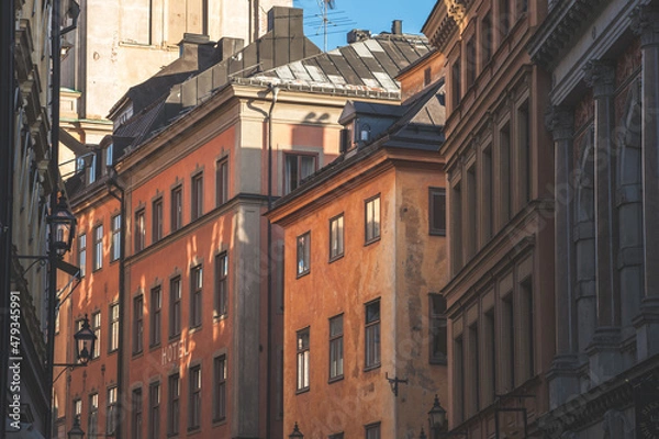 Obraz Stockholm is the capital of Sweden.