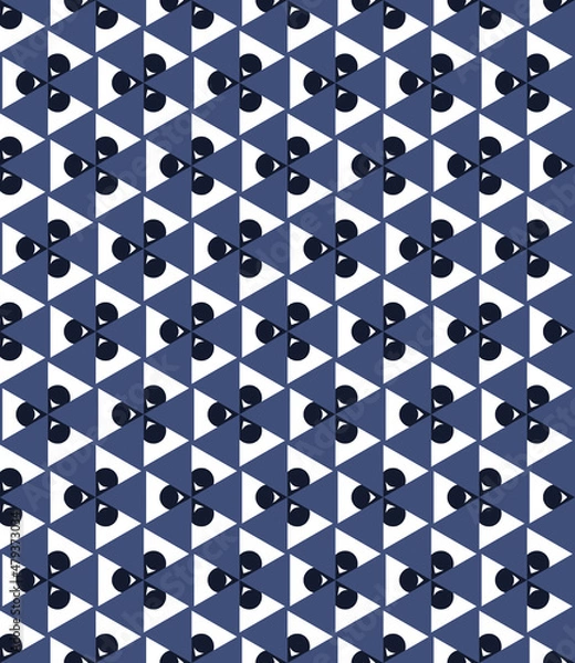 Fototapeta Seamless vector background. Decorative print  design