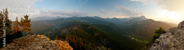 Fototapeta Tatry widok z Nosala