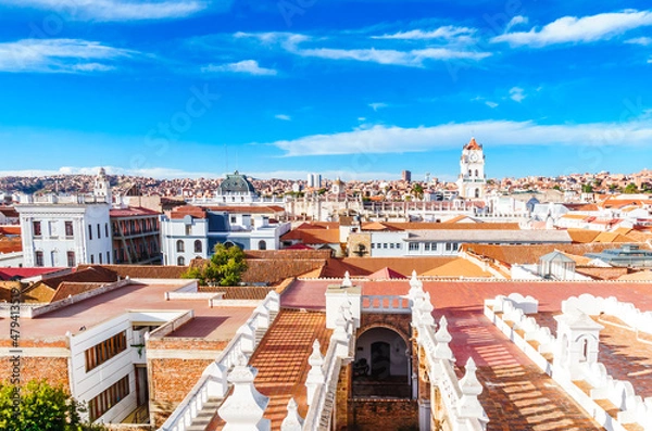 Obraz View from Rooftop of San Felipe Neri Church