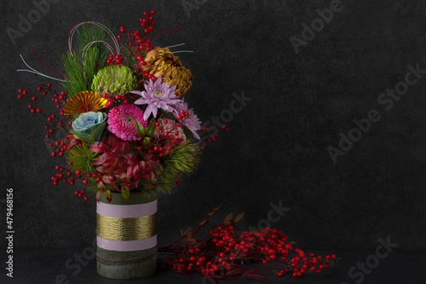 Obraz 正月の花飾り