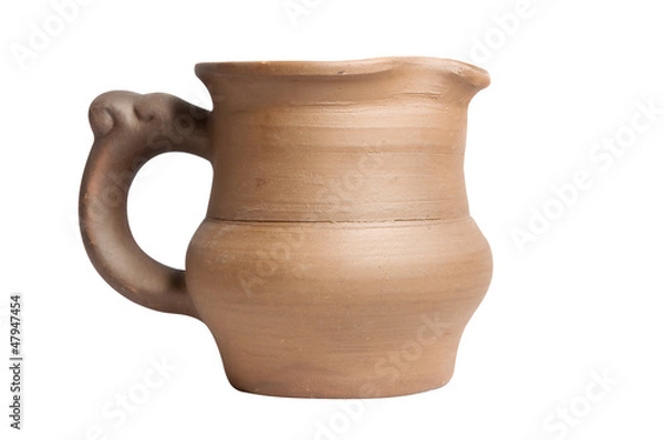 Fototapeta Керамические изделия. Изолировано на белом фоне