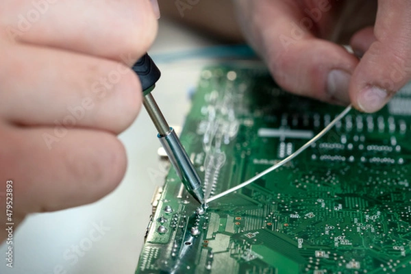 Fototapeta Soldering