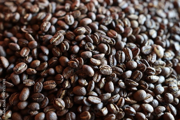 Fototapeta 원두 로스팅