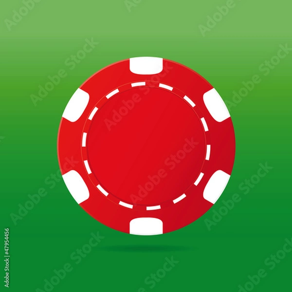 Fototapeta Poker chip