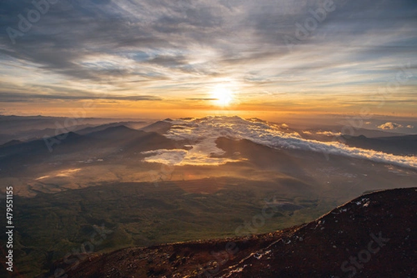 Obraz Views on Mount Fuji