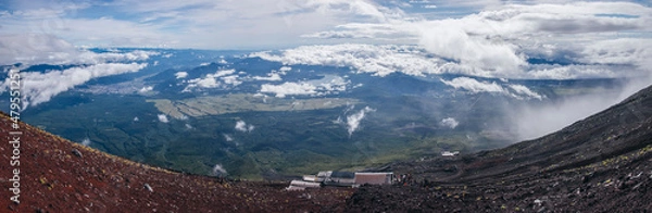 Obraz Views on Mount Fuji